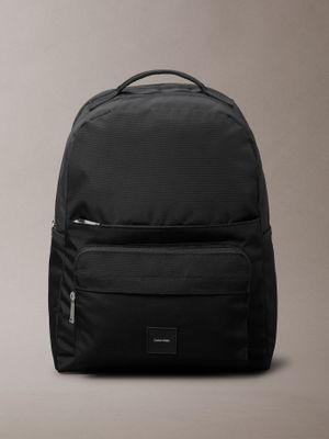 Mochila Utility con Parche Negro Calvin Klein