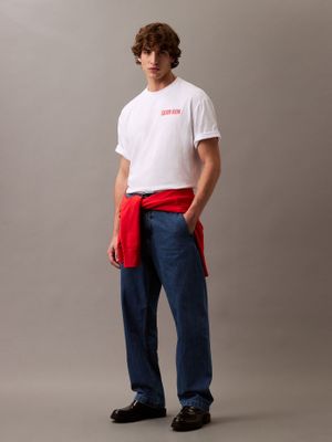 Imagen 2 del producto Polera Vert Logo Graphic Blanco Calvin Klein