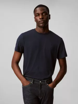 Polera Solid Liquid Azul Calvin Klein