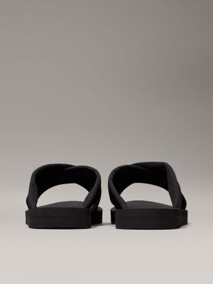 Imagen 2 del producto Sandalias de lona Cross Negro Calvin Klein