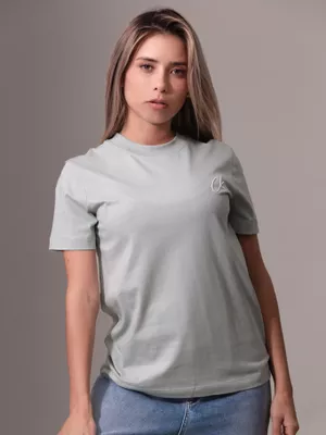 Imagen 1 del producto Polera Embroidered Verde Calvin Klein