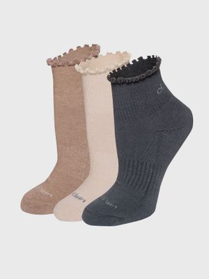 Imagen 2 del producto Pack 3 Calcetin Cushion Ruffle Multicolor Calvin Klein