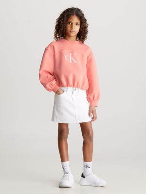 Imagen 2 del producto Polerón Niña Iridescent Rosado Calvin Klein