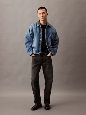 Imagen 2 del producto Polera Relaxed con Monograma Archive Negro Calvin Klein