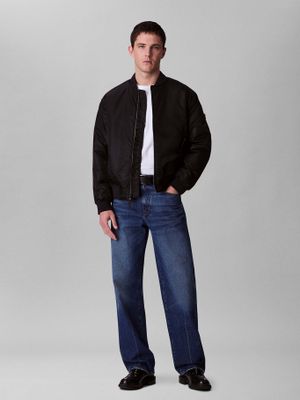 Imagen 2 del producto Chaqueta Bomber de Nailon Negro Calvin Klein