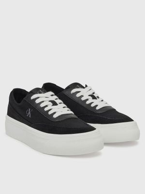 Imagen 1 del producto Zapatillas de Lona Flatform Negro Calvin Klein