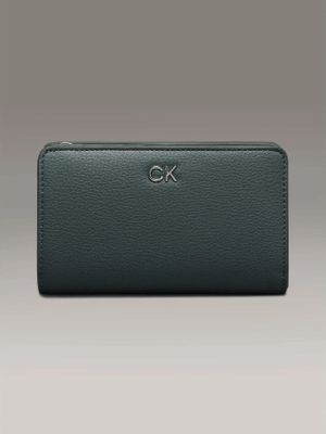 Billetera CK Daily Bifold Verde Calvin Klein