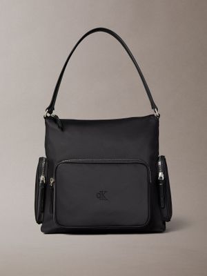 Imagen 1 del producto Cartera De Mano D Nailon Satén Suave Negro Calvin Klein