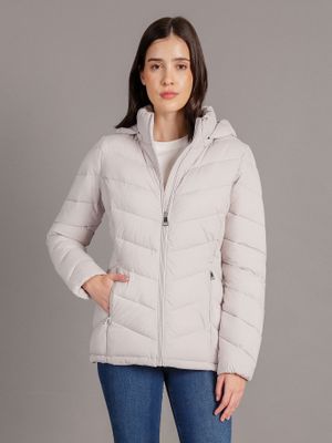 Parka Packable Beige Calvin Klein