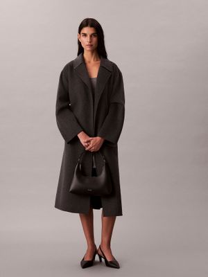 Imagen 2 del producto Cartera Hombro Logo Detalle Metálico Negro Calvin Klein