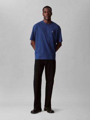 Imagen 2 del producto Polera Relaxed con Monograma Archive Azul Calvin Klein