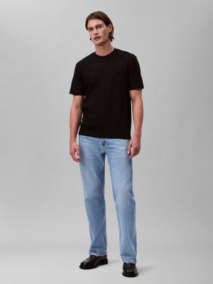 Imagen 2 del producto Polera Algodón Supima Cuello Redondo Negro Calvin Klein