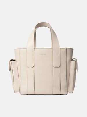 Imagen 1 del producto Tote Bag Pequeño De Jacquard Logo Beige Calvin Klein