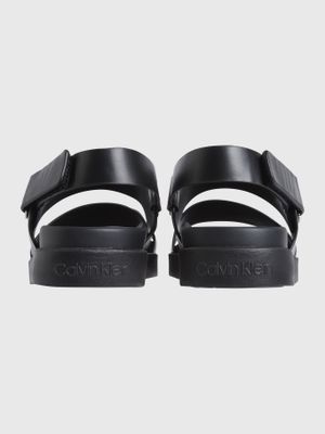 Imagen 2 del producto Sandalias Planas Ajustables Negro Calvin Klein