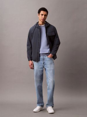 Imagen 2 del producto Cortaviento de Nailon Azul Calvin Klein