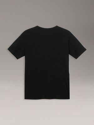 Imagen 2 del producto Polera Niño Con Monograma Para Niño Negro Calvin Klein