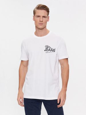 Polera Future Motion Graphic Blanco Calvin Klein