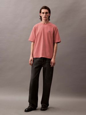 Imagen 2 del producto Polera Relaxed y Monograma Archive Rosado Calvin Klein