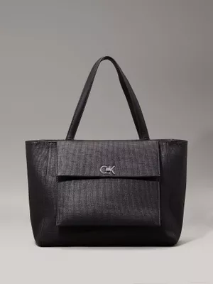 Cartera Tote Ck Medium Negro BEH Calvin Klein