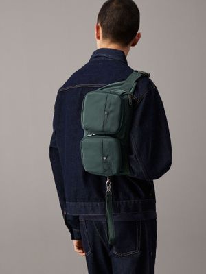 Imagen 2 del producto Banano Plegable Messenger Sling30 Verde Calvin Klein