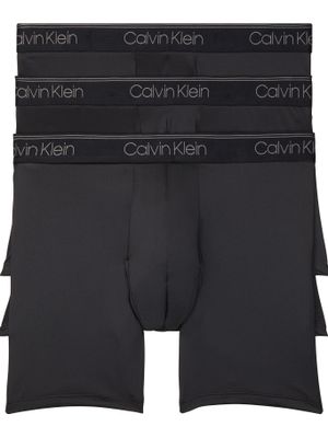 Pack 3 Bóxer Brief Micro Stretch Negro Calvin Klein