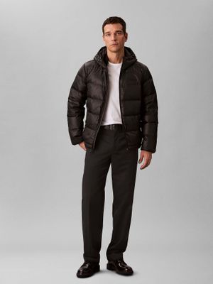 Imagen 2 del producto Parka Acolchada con Gorro Negro Calvin Klein