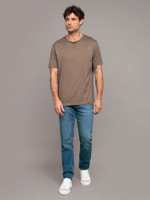 Imagen 2 del producto Polera de Punto Global Hero Café Calvin Klein