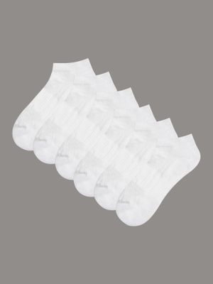 Pack 6 Calcetines Lowcut Blanco Calvin Klein