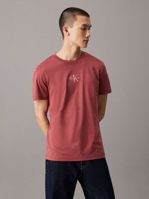 Polera Monologo Rojo Calvin Klein