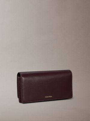 Imagen 2 del producto Billetera Plegada D Cuero Monograma Marrón Calvin Klein