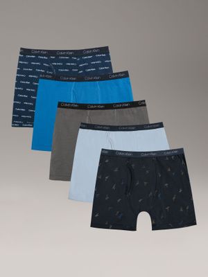 Pack 3 Boxérs Brief Cotton Stretch Azul Calvin Klein
