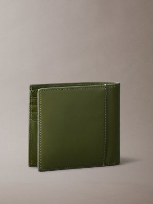 Imagen 2 del producto Billetera de Cuero Mono Logo Verde Calvin Klein