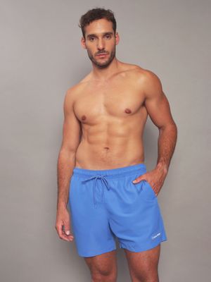 Traje Baño Modern Azul Calvin Klein