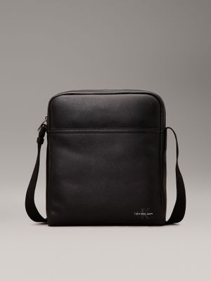 Bolso Reporter Monogram Soft 22 Negro Calvin Klein
