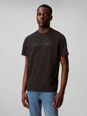 Polera con Logotipo Tonal Negro Calvin Klein