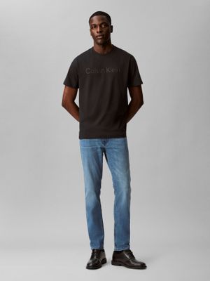 Imagen 2 del producto Polera con Logotipo Tonal Negro Calvin Klein