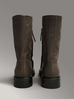 Imagen 2 del producto Botas Flat Ankle Mix Café Calvin Klein