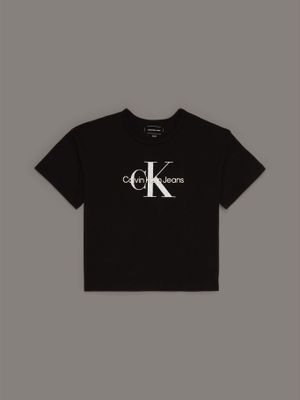 Polera holgada con logo Negro Calvin Klein