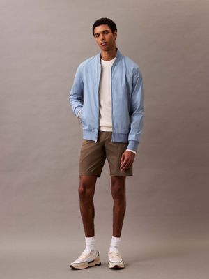 Imagen 2 del producto Chaqueta Bomber Matte Celeste Calvin Klein