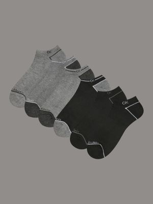 Pack 6 Calcetines Cushion N/Show Gris Calvin Klein