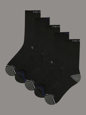 Pack 5 Calcetines Cushion Negro Calvin Klein