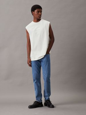 Imagen 2 del producto Polera Sin Mangas Monologo Blanco Calvin Klein