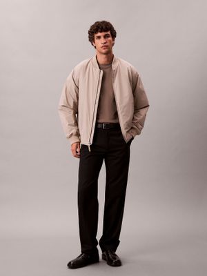 Imagen 2 del producto Polera de Algodón Supima Interlock Cafe Calvin Klein