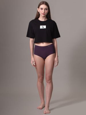 Imagen 2 del producto Calzón Hipster Alto Invisible Morado Calvin Klein