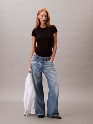 Imagen 2 del producto Body Acanalado Contour Rib Negro Calvin Klein