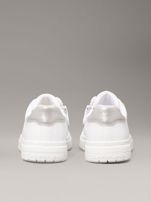 Imagen 2 del producto Zapatillas Niña Low Cut Lace-025 Blanco Calvin Klein