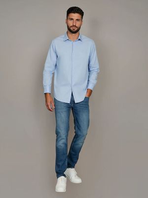 Imagen 2 del producto Camisa Slim Stretch Azul Calvin Klein