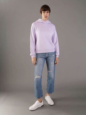 Imagen 2 del producto Polerón con Gorro Ck Embro Badge Morado Calvin Klein