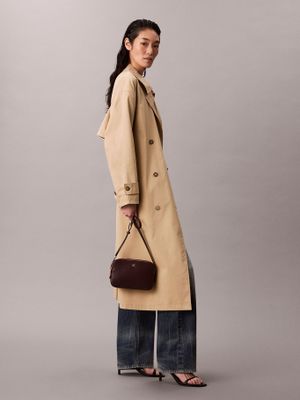 Imagen 2 del producto Bandolera C Herraje Logo Monograma Marrón Calvin Klein