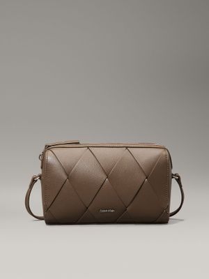 Bandolera Ck Woven Cafe Calvin Klein